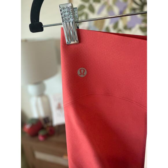 Lululemon Womens Glow Up HR Tight 25" Training Gym Running Yoga Pink Size 10 NWT - Picture 10 of 12